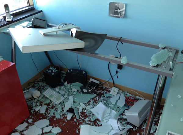Desk failure