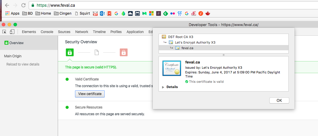 SSL works