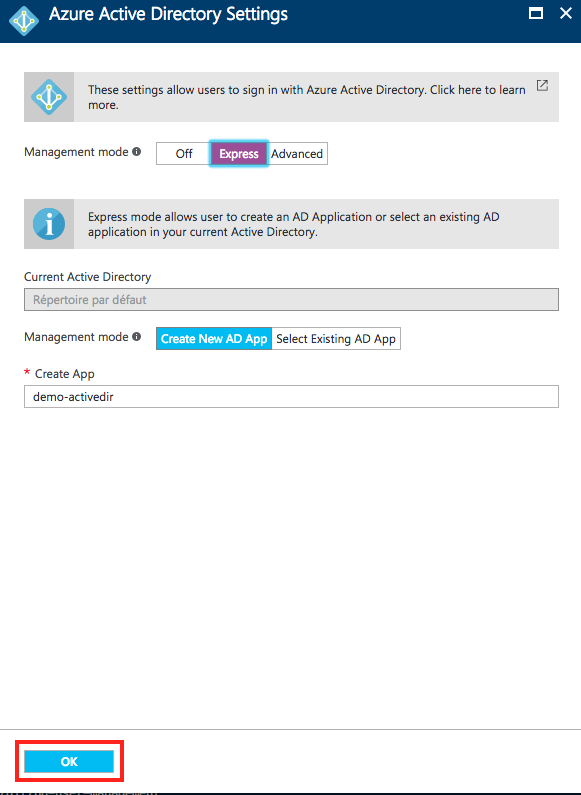 Activate AD authentication - 2