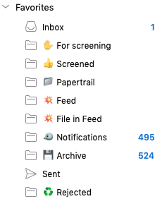 Folders at work